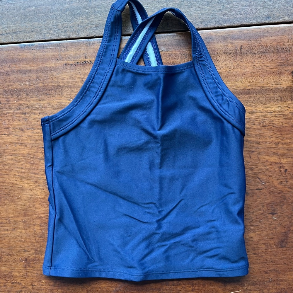 Navy Tankini Top